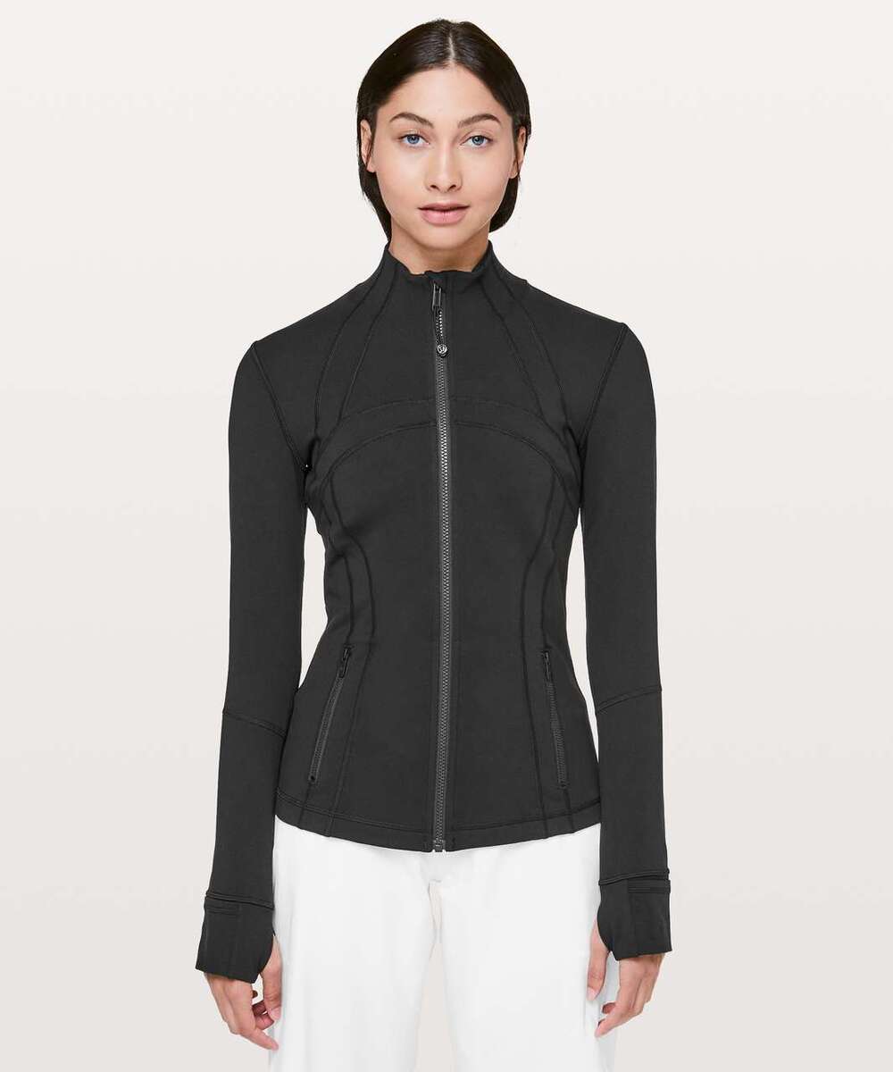 Lululemon Athletica Long Sleeve Full Zip Define Jacket Black Women's Size 12